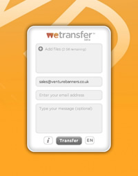 The Venture Banners WeTransfer Channel
